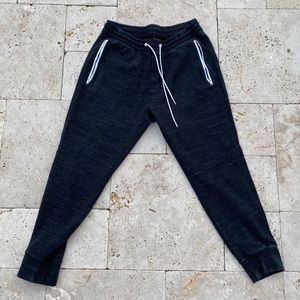 american eagle black sweatpants